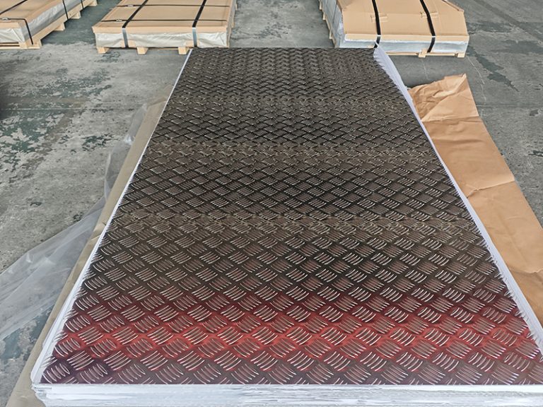 aluminum 5 bar checkered sheet